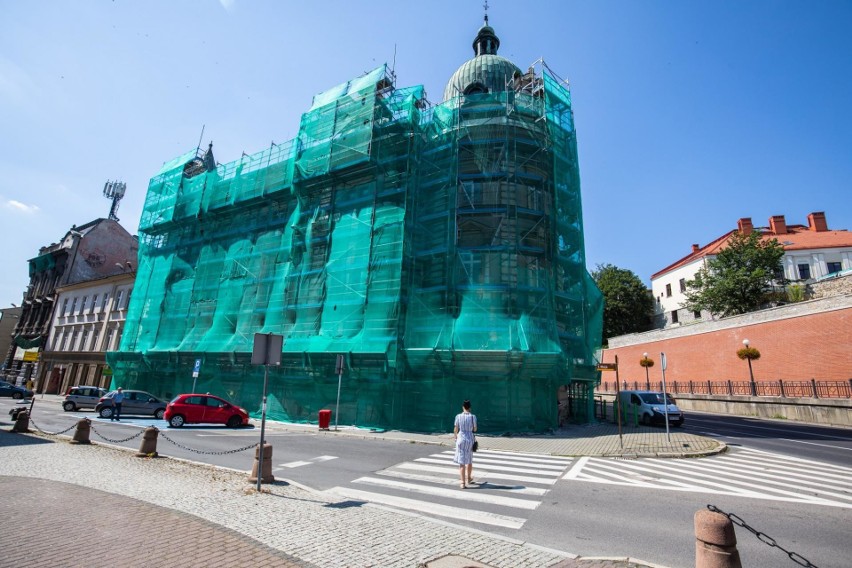 Budynek Poczty Głównej w Bielsku-Białej....