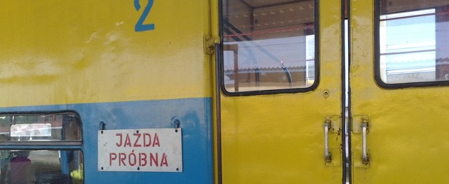 Jazda próbna na trasie Słupsk - Szczecinek