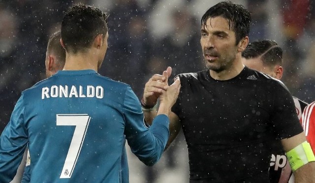 Gianluigo Buffon (Juventus) i Cristiano Ronaldo (Real)