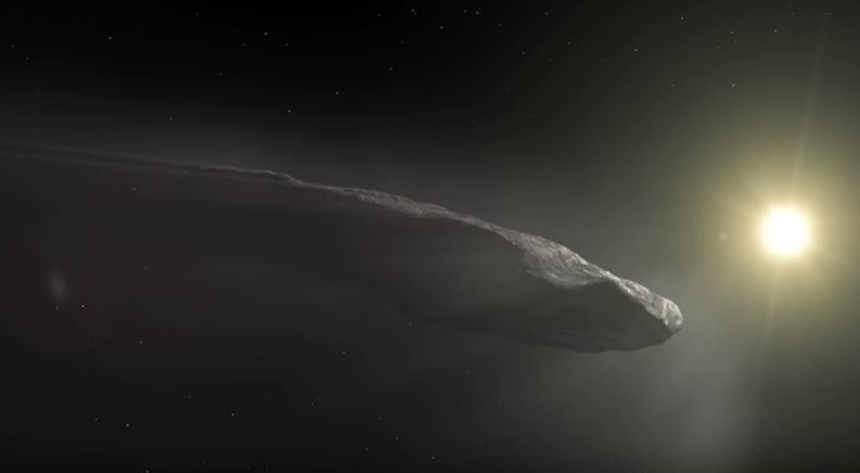 Kształt Oumuamua wskazuje na pochodzenie spoza Układu...