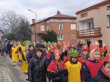 W Kańczudze Trzej Królowie przyjechali na koniach. Uroczysty pochód otwierała orszakowa gwiazda. Było radośnie!