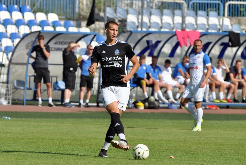 22.07.2020. Sparing Hutnik Kraków - Ruch Chorzów. Niebiescy...