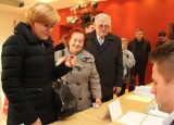 Anna Krupka głosowała z rodzicami w Kielcach 