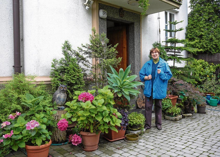 Maria Suknarowska ma duży ogród, zamierza w nim serwować...