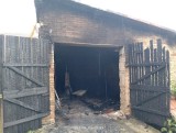 Pożar w Słońsku. Paliło się pomieszczenie gospodarcze. W akcji 7 zastępów strażaków