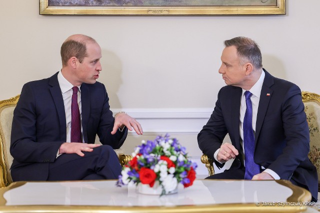 Spotkanie prezydenta Andrzeja Dudy z księciem Walii. Rozmowy dotyczyły ważnej kwestii