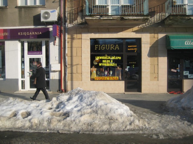 To już kolejny "kultowy" sklep , który znika z Rynku Kościuszki.