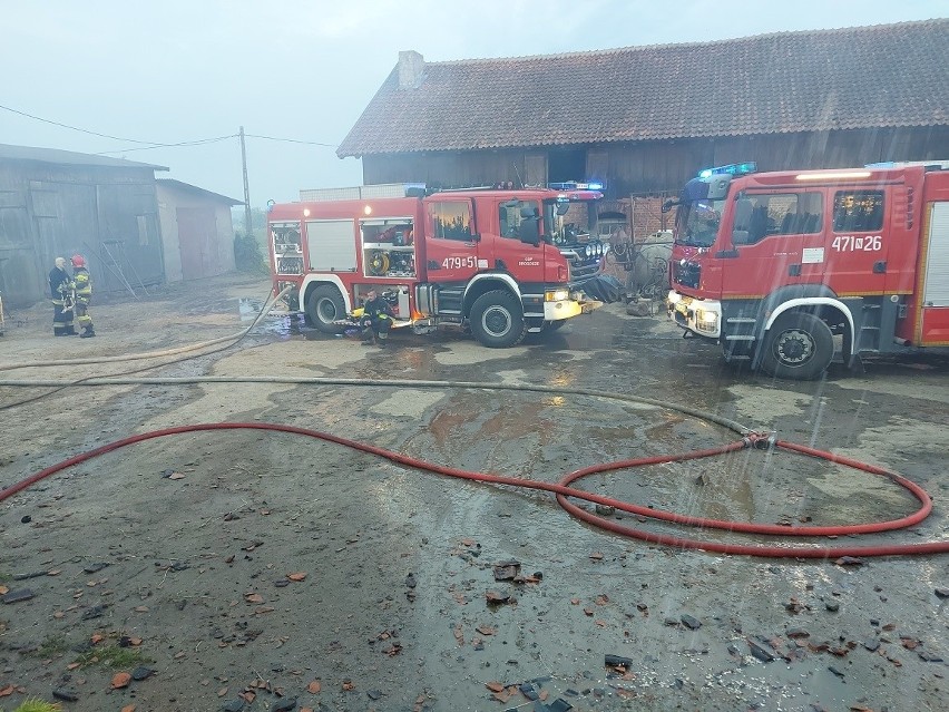 Pożar w miejscowości Silginy