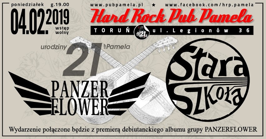 Kolejne urodziny Hard Rock Pubu Pamela w Toruniu. Kto wystąpi?