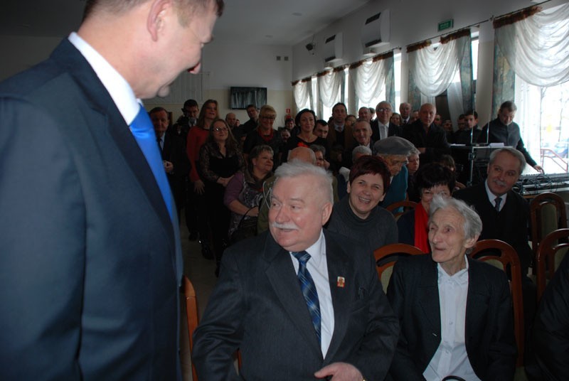 Lech Wałęsa Tłuchowianinem Roku 2012