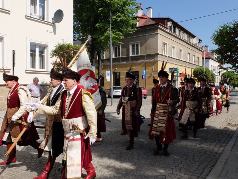 Intronizacja gorlickiego króla kurkowego Mieczysława...