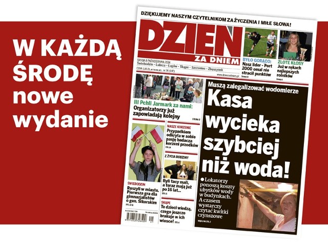 Nowe wydanie tygodnika "Dzień za Dniem" w środę, 8 października.