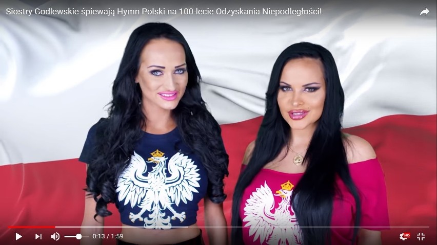 Siostry Godlewskie postanowiły zrobić Polsce i Polakom prezent na 100-lecie odzyskana niepodległości. Zaśpiewały... hymn [ZDJĘCIA, WIDEO]
