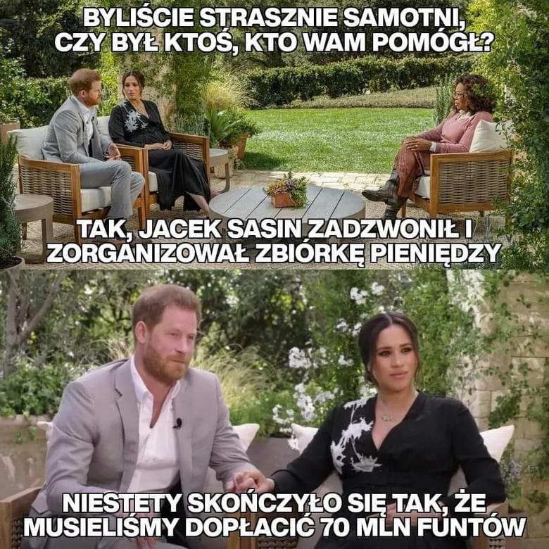 Meghan Markle i książę Harry MEMY. Tak Internauci żartują z...