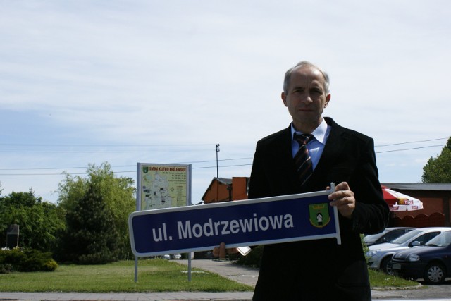 Mieczysław Misiaszek cieszy się na remonty kolejnych jezdni