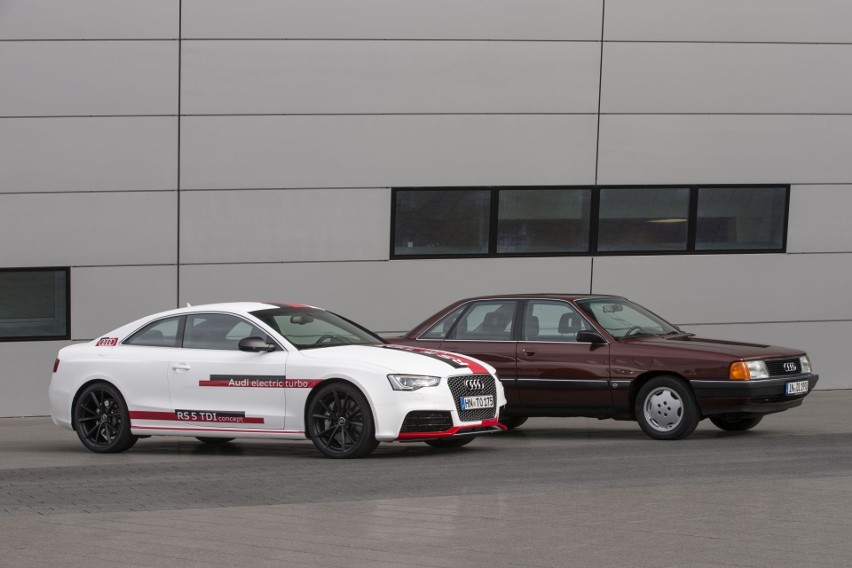 Audi 100 2.5 TDI, Audi RS 5 TDI concept Fot: Audi