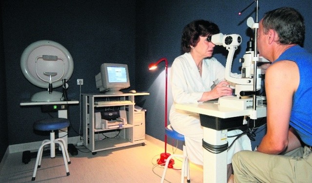 Do okulistów zawsze są kilkumiesięczne kolejki, dlatego pacjenci chętnie korzystają z wszelkich akcji bezpłatnych badań narządu wzroku.