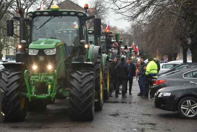W każdym z dwóch dotychczasowych protestów w Gorzowie brało udział około stu rolników.