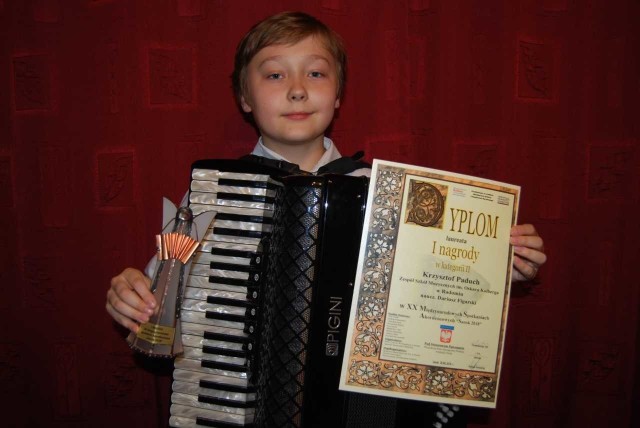 Krzysztof Paduch zajął pierwsze miejsce w sanockim konkursie.