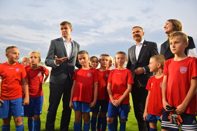 Minister sportu Witold Bańka  obiecał pieniądze na stadion Rakowa