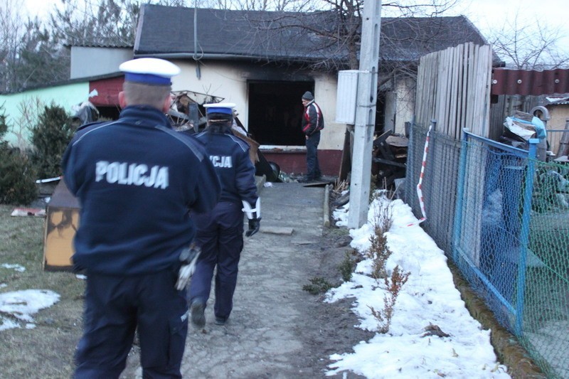 Radziejów. Pożar domu przy ulicy Wyzwolenia