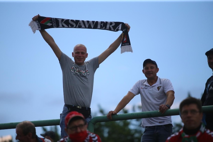 26.06.2020. Zagłębie Sosnowiec - Odra Opole. Pierwszy mecz z...