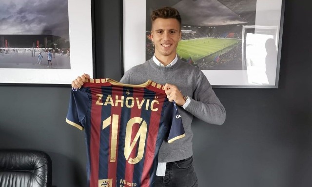Luka Zahović będzie grał z "10' w Pogoni Szczecin.