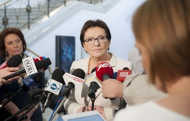 Premier Ewa Kopacz.