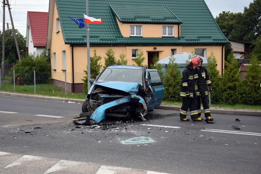 Dzisiaj (sobota) w Wołczy Małej na drodze krajowej nr 20...