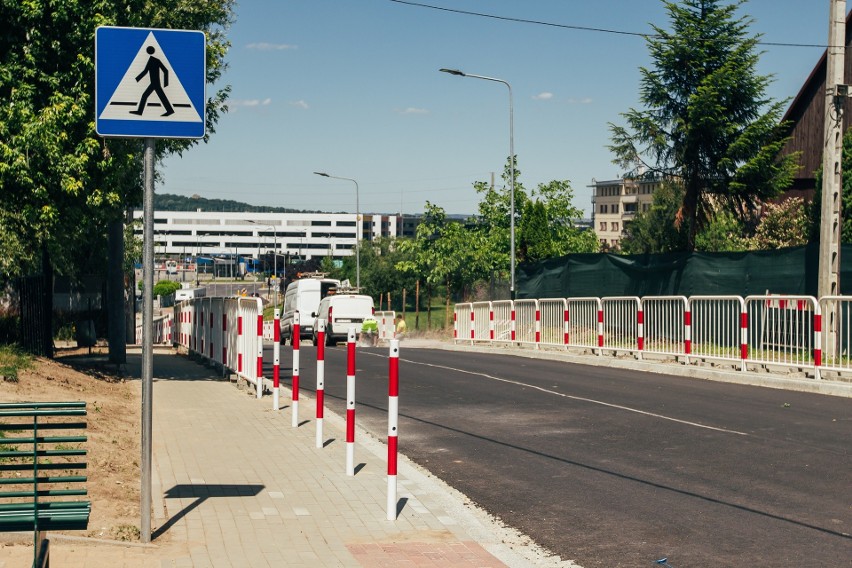 Kraków. Dobiegają końca prace na ul. Czerwone Maki