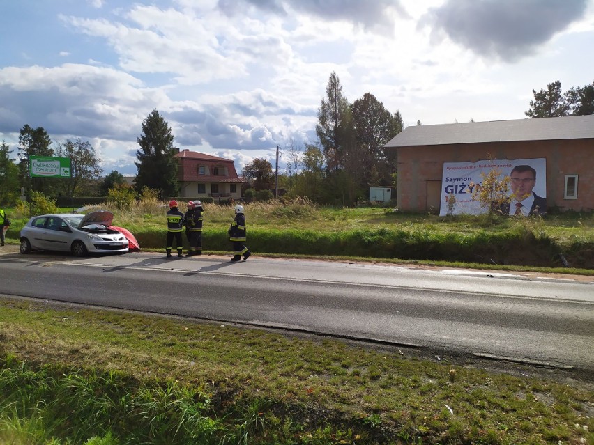 Tragiczny wypadek na DW 494 w Kalei. Zginął 57-letni kierowca z powiatu kłobuckiego. Zderzył się z Audi ZDJĘCIA