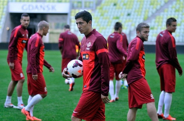 Trening Polaków na PGE Arenie