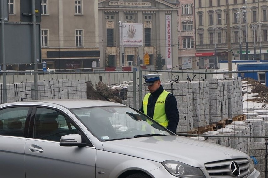 Akcja katowickiej drogówki