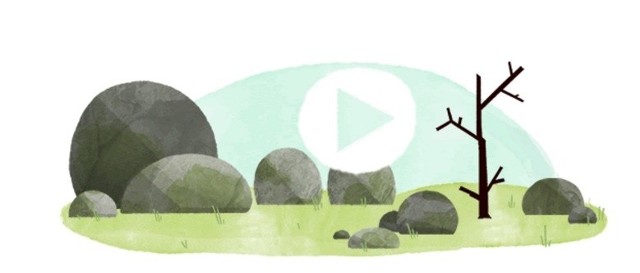 Równonoc wiosenna 2016 na Google Doodle.