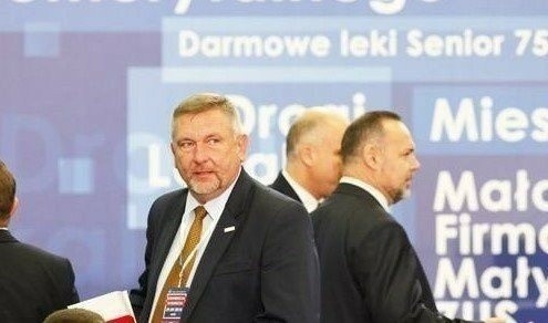Były senator Maciej Łuczak, lider sieradzkiej listy PiS do...