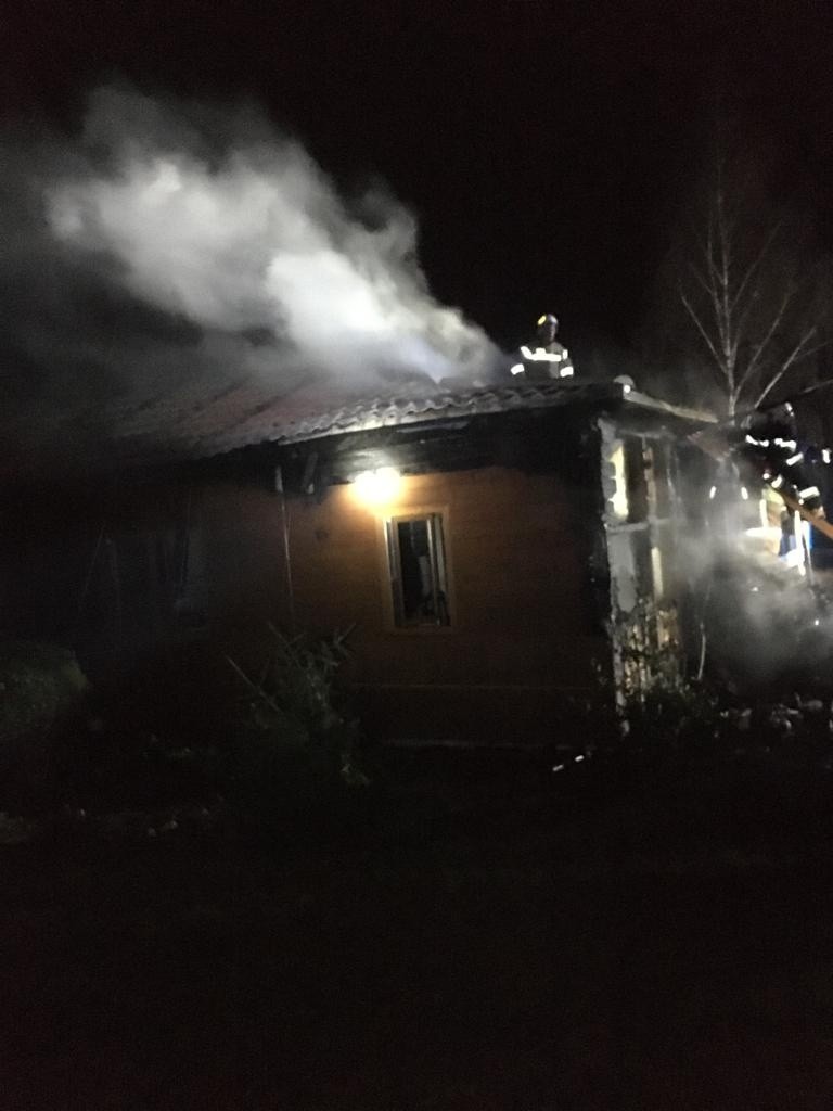 Pożar drewnianego domu przy ul. Unickiej w Rejowcu...