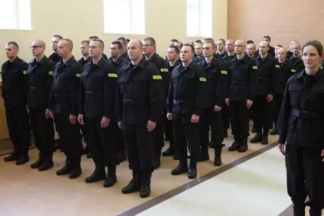 Ślubowanie w Komendzie Wojewódzkiej Policji w Poznaniu