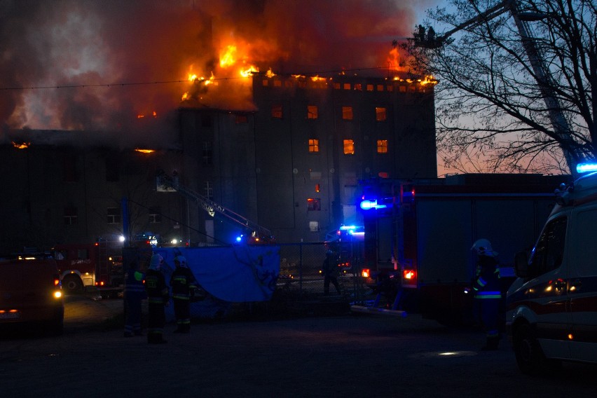 Pożar młyna na Nadolniku