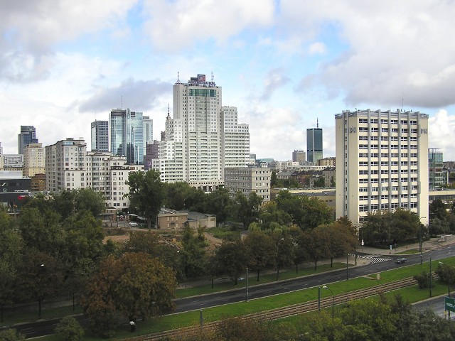 Panorama WarszawyWidok na Warszawę