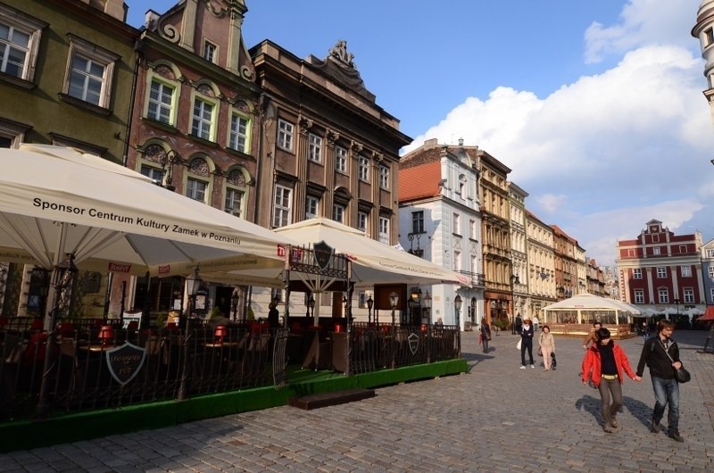 Czy wkrótce na Starym Rynku w Poznaniu nie będzie tylu...