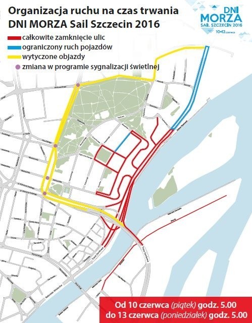 Dni Morza 2016. Zmiana organizacji ruchu. Będą utrudnienia