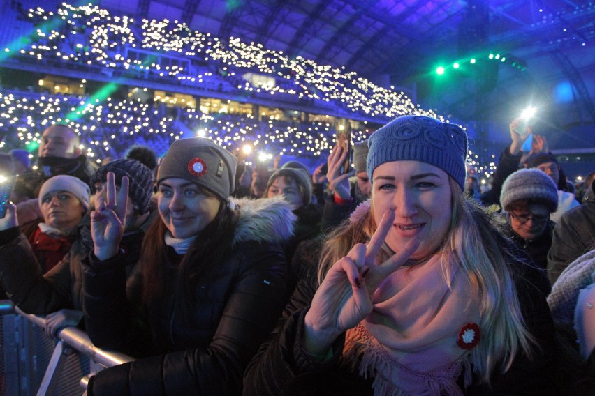 Koncert "Muzyka Wolności" na Stadionie Miejskim w Poznaniu...