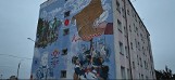 Nowy mural w Nowem niedaleko Świecia. Co przedstawia - mamy materiał wideo