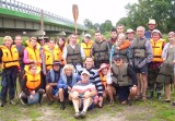 Drugi raz spłynęli Tanwią. Humory dopisywały, na pogodę nie narzekali