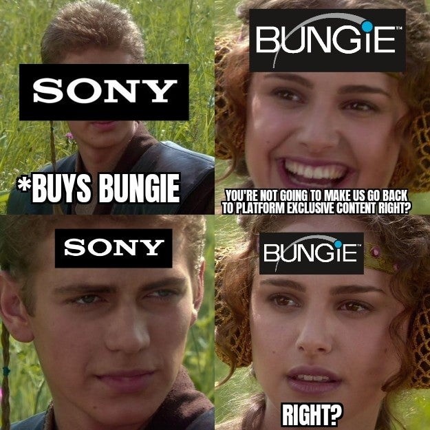 >Sony - kupuje Bungie...