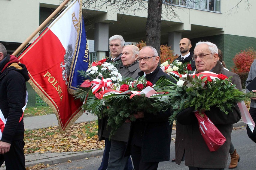 Wmurowali kamień węgielny pod pomnik ofiar rzezi wołyńskiej w Lublinie (ZDJĘCIA)