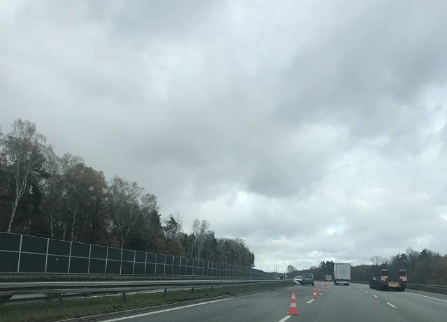 Wypadek na autostradzie A1 spowodował czeski kierowca, który wjechał na nią pod prąd