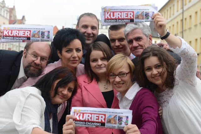 Zespół Kuriera: Przemek Kaźmierski, Lucyna Makowska, Anna Dziarkowska, Sylwia Wrona, Natalia Niedzielan, Małgorzata Trzcionkowska, Janczo Todorow, Mateusz Kasowski, Krzysztof Bugajny.