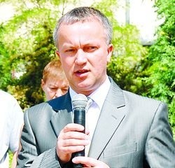 Janusz Kotowski, prezydent Ostrołęki, poleciał do Gruzji