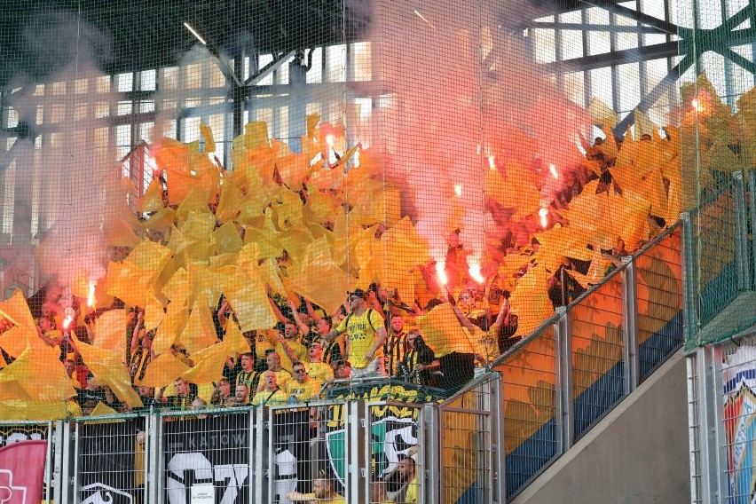 Mecz GKS Katowice - Lechia Gdańsk zobaczy komplet kibiców....